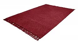 Tapis à poils longs - Alba Natural Cotton Shaggy (bordeaux)