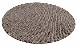 Tapis rond - Avafors Wool Bubble (marron)