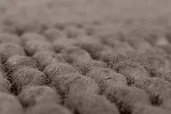 Tapis rond - Avafors Wool Bubble (marron)