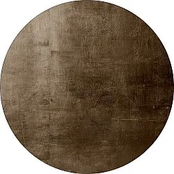 Tapis rond - Artena (marron foncé)