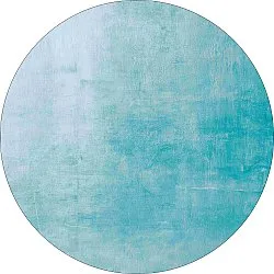 Tapis rond - Artena (bleu clair)