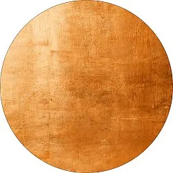 Tapis rond - Artena (orange)