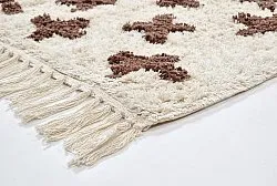 Tapis à poils longs - Chesley Natural Cotton Shaggy (beige)