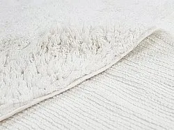 Tapis shaggy - Ebba Natural Cotton Shaggy (blanc cassé)