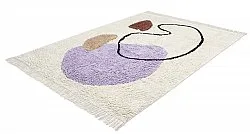 Tapis à poils longs - Londa Natural Cotton Shaggy (multi)