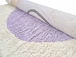 Tapis à poils longs - Londa Natural Cotton Shaggy (multi)