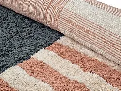 Tapis ovale - Osmery Natural Cotton Shaggy (multi)