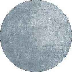 Tapis rond - Lynton (bleu)