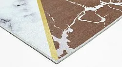 Tapis Wilton - Savino (gris/blanc/marron)