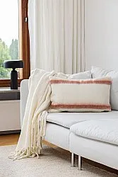 Housse de coussin en mélange de laine - Miranda (rose)