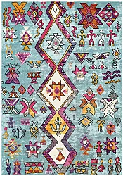 Tapis Wilton - Misare (bleu/multicolore)