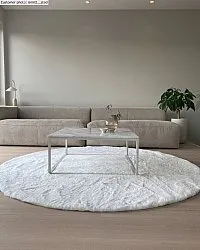 Tapis ronds - Cloud Super Soft (blanc)