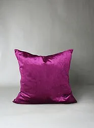Housse de coussin Marlyn en velours (fuchsia)