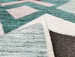 Tapis Wilton - Temara (bleu/multicolore)