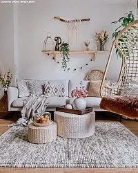 Tapis en laine - Luna (beige)