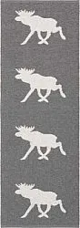 Tapis en plastique - Horredsmattan Moose (gris)