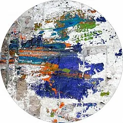 Tapis rond - Como (multicolore)