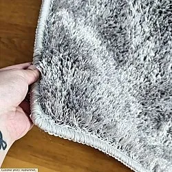 Tapis à poils longs - Cosy (argent)