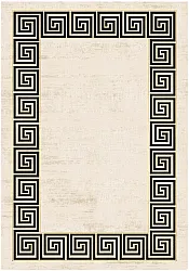 Tapis Wilton - Mytos (beige/noir)