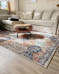 Tapis Wilton - Bohemia (bleu/multicolore)