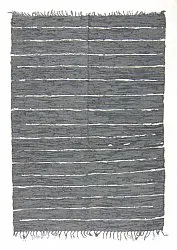 Tapis patchwork - Nordal Design (cuir gris)