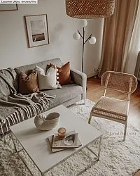 Tapis en laine - Aliste Wool Shaggy (blanc neige)