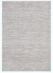 Tapis en laine - Jenim (gris/blanc)