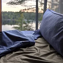 Taie d’oreiller - Lysander (bleu)