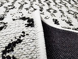 Tapis Wilton - Ovada (noir/blanc)