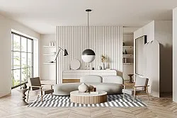 Tapis d’intérieur et d’extérieur - Otto (gris)