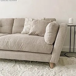 Tapis à poils longs - Cloud Super Soft (blanc cassé)