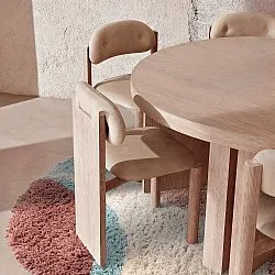Tapis ovale - Tropea Natural Cotton Shaggy (multi)