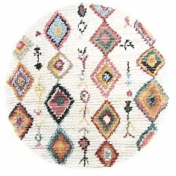 Tapis ronds - Sezze (beige/multi)