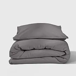 Ensemble de housse de couette - Lysander (gris foncé)