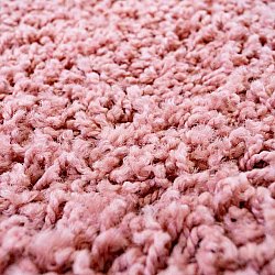 Tapis shaggy - Pastel (roze)