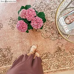 Tapis Wilton - Peking (rose)
