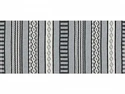 Tapis en plastique - Le tapis de Horred Linné (gris/blanc)