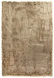 Tapis à poils longs - Pomaire (marron)