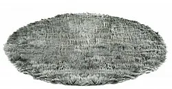 Tapis ronds - Pomaire (gris/vert)
