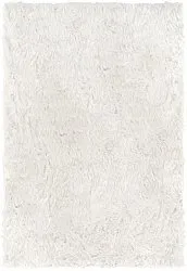 Tapis à poils longs - Pomaire (blanc)