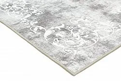Tapis Wilton - Santi (gris/blanc)