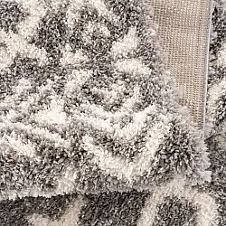 Tapis à poils longs - Loja (gris)