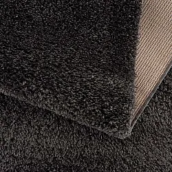 Tapis à poils longs - Cudillero (noir/anthracite)