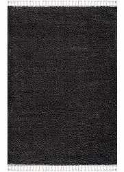 Tapis à poils longs - Cudillero (noir/anthracite)