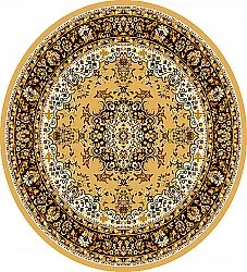 Tapis rond - Peking (doré)