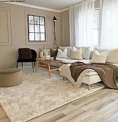 Tapis à poils longs - Cosy (beige)