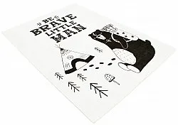 Tapis enfant - Camping Bear (blanc)