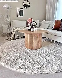 Tapis ronds - Rostock (blanc cassé)