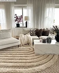 Tapis à poils longs - Ronda (beige)