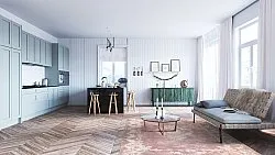 Tapis Wilton - Nefta (rose)